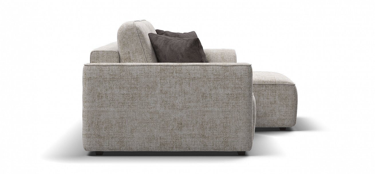 Угловой диван Кинг Модуль Шенилл Смарт кварц