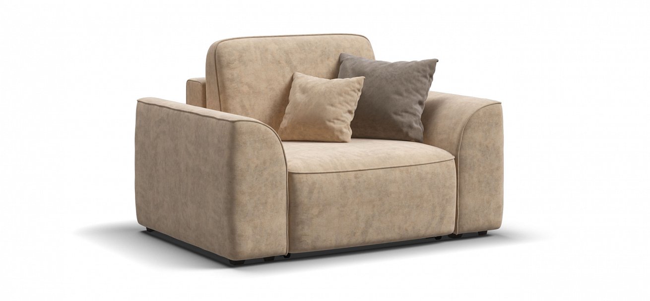 Кресло Кинг Модуль велюр Роял шампань