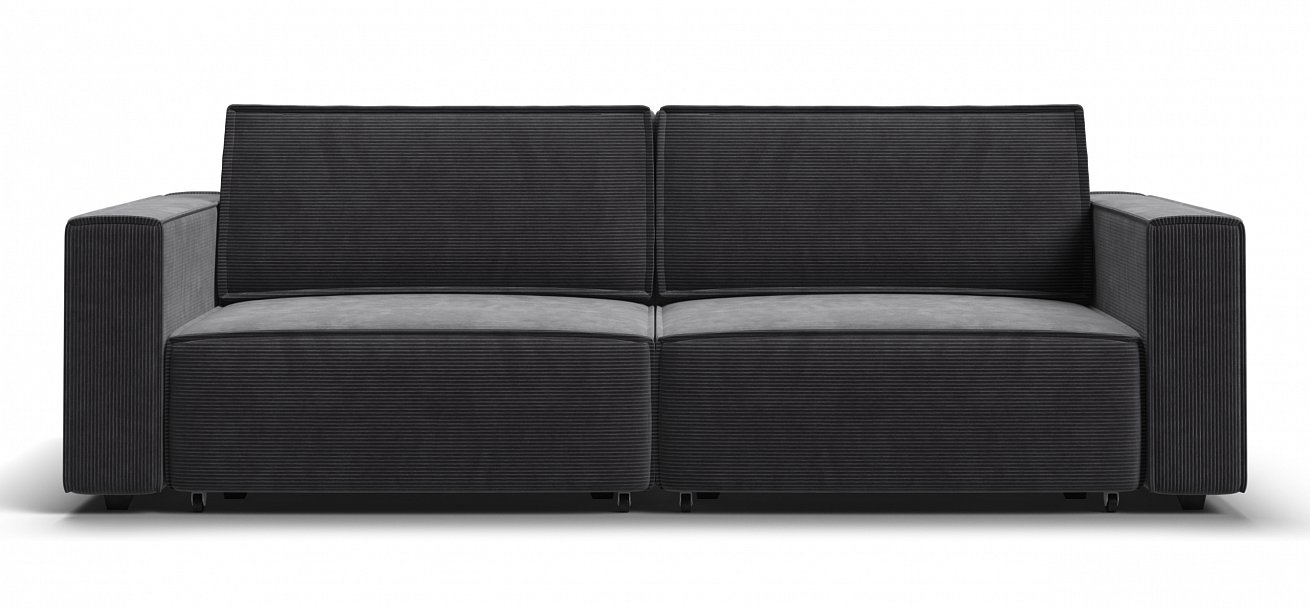 Диван Босс Софт Модуль Вельвет Корд графит