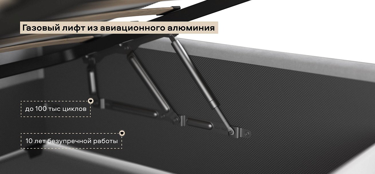 Ронда Кровать+ПМ 160*200 велюр Монолит сталь