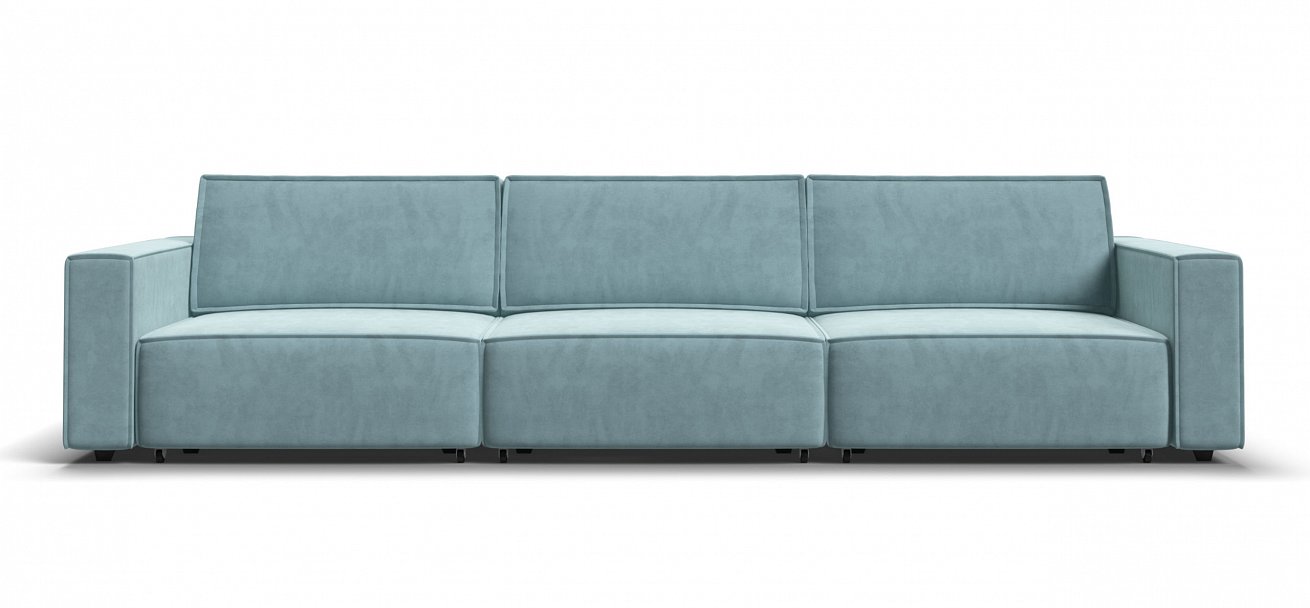 Диван Босс Софт Модуль Макс велюр Монолит аква