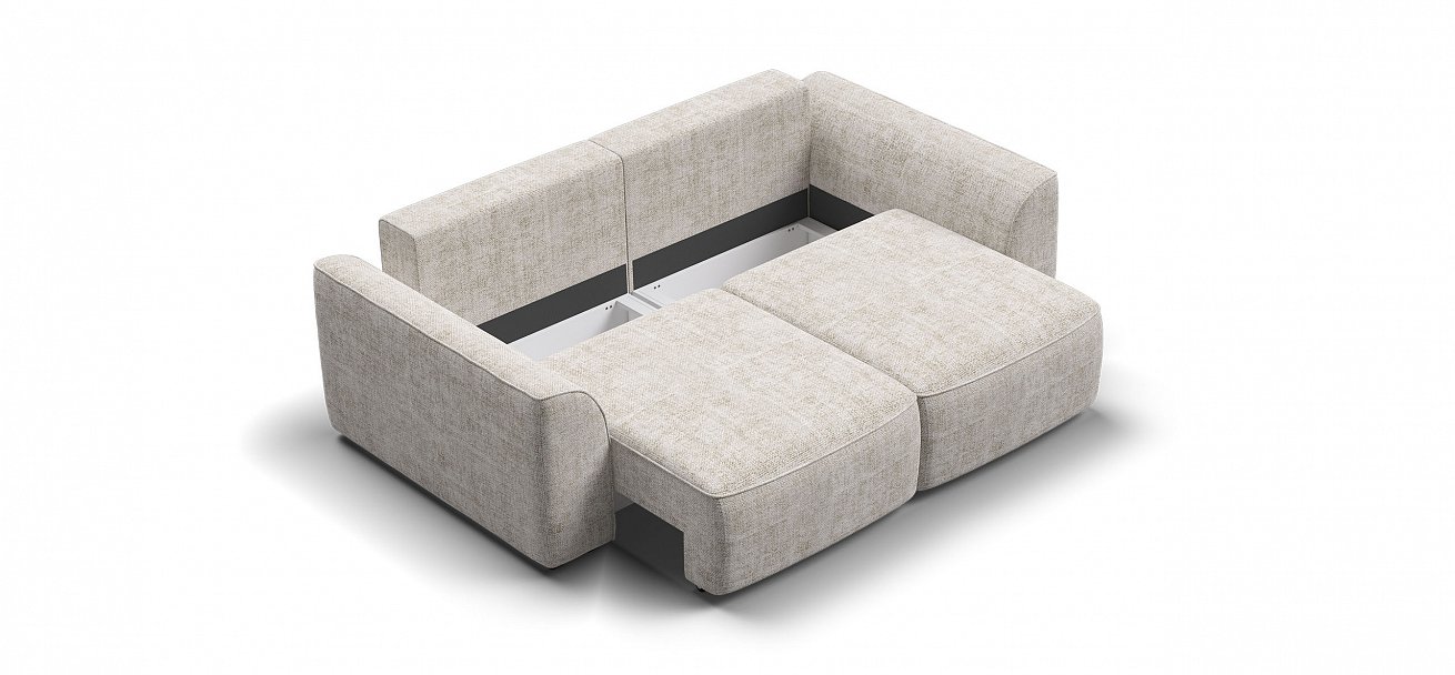 Диван Кинг Модуль Шенилл Смарт кварц