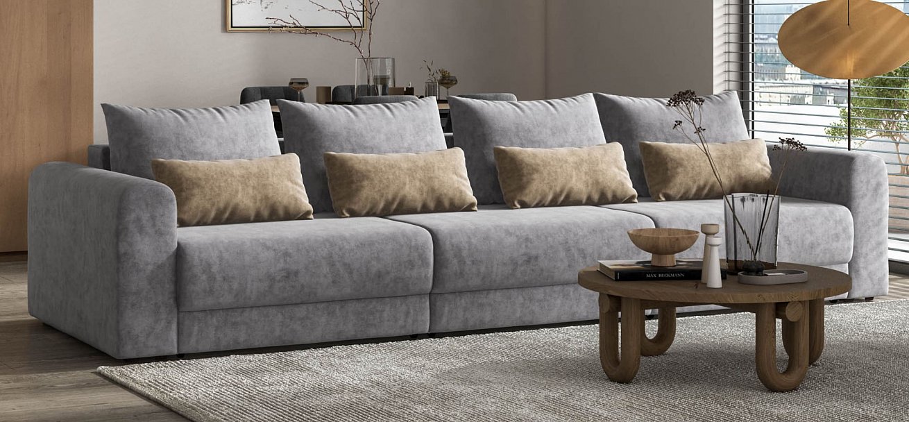 Модульный диван Ричмонд Модуль Макс велюр Роял агат