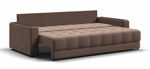 Диван Босс велюр Монолит мокко 3