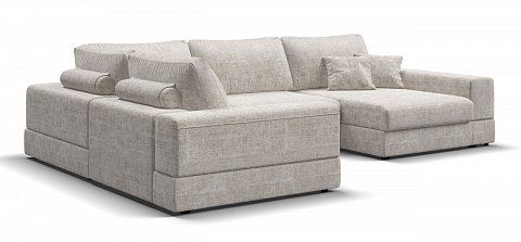 П-образный диван-кровать Босс Модуль Шенилл Смарт кварц 1