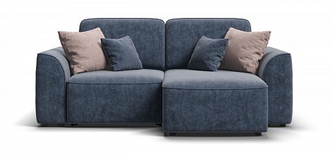 Угловой диван Кинг Модуль велюр Роял синий 2