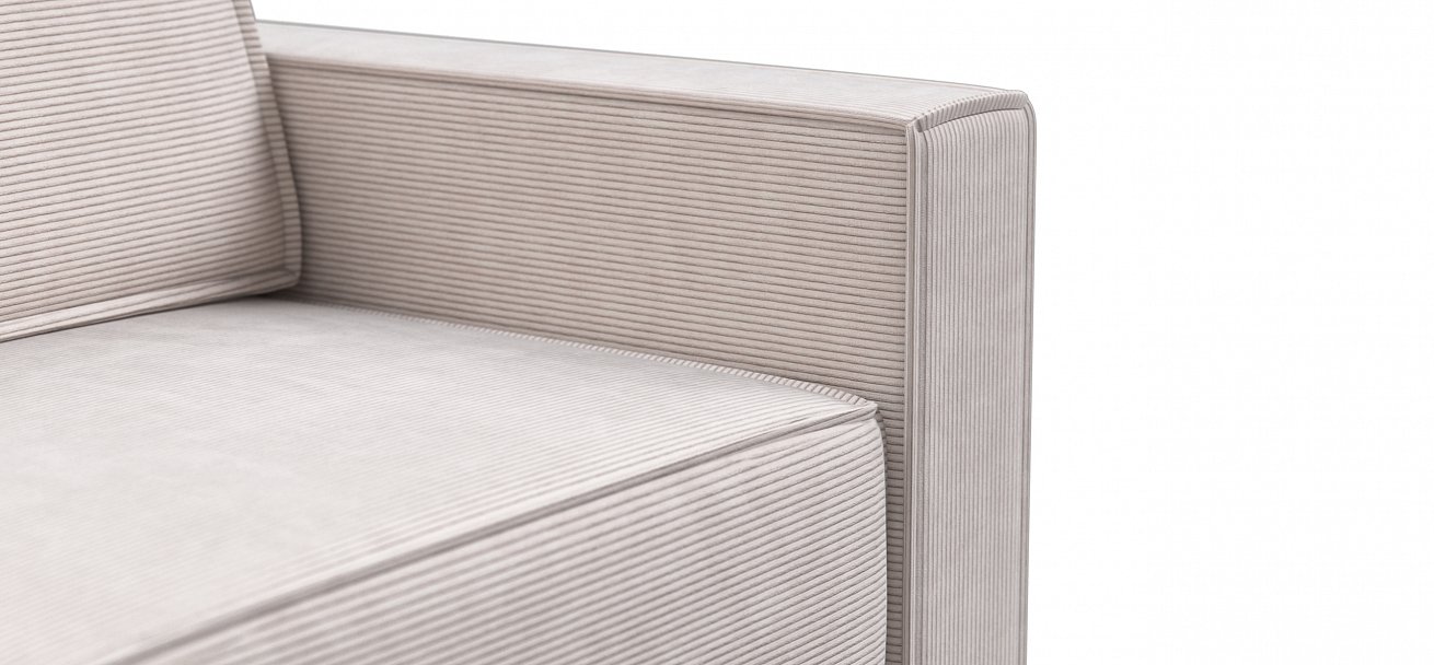 Кресло Босс Софт Модуль Вельвет Корд бежевый