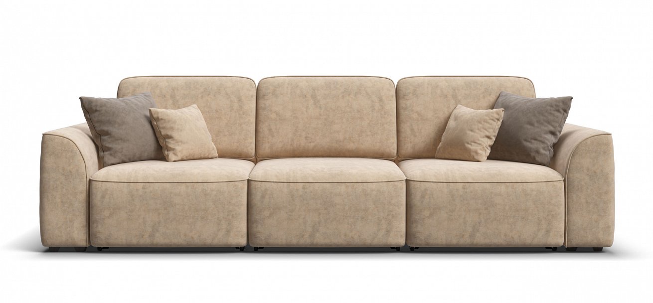 Диван Кинг Модуль Макс велюр Роял шампань