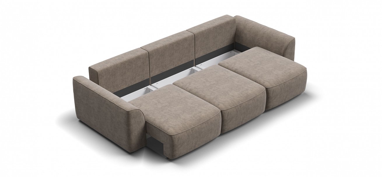 Диван Кинг Модуль Макс велюр Роял тауп