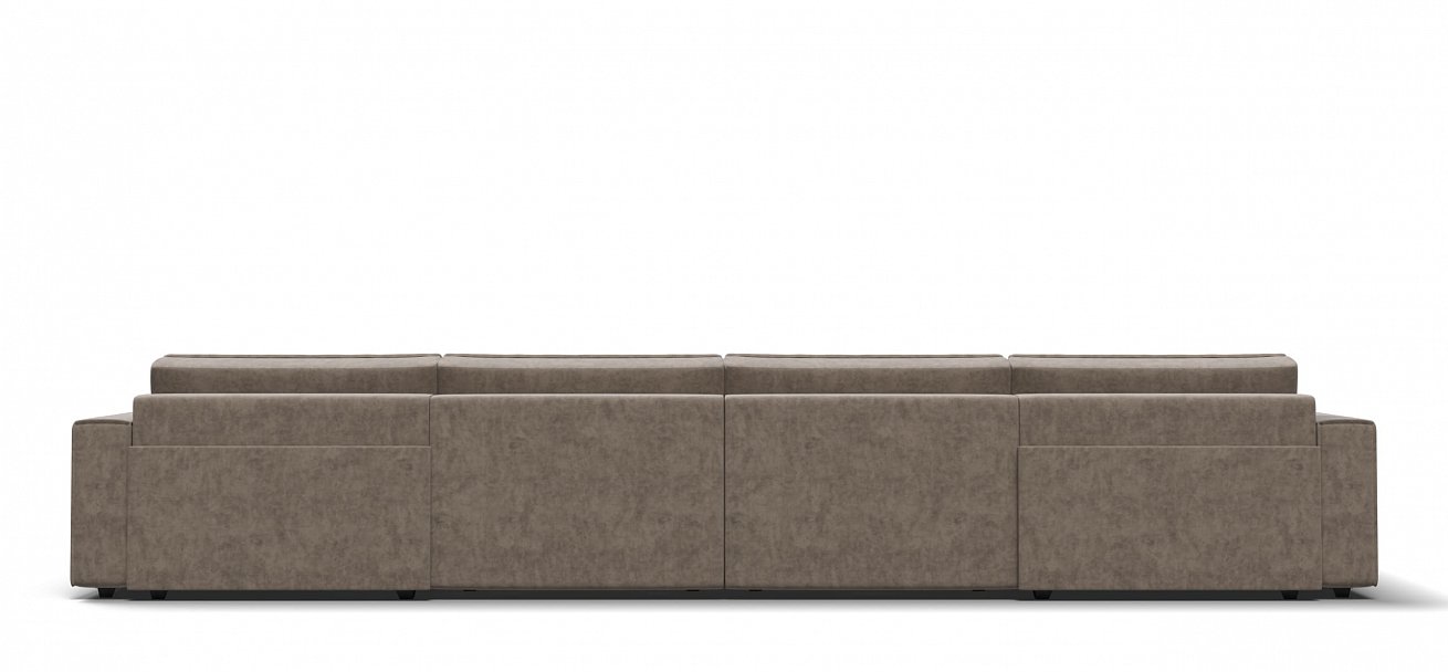 П-образный диван Босс Софт Модуль велюр Роял тауп