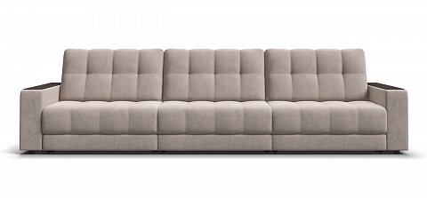 Диван Босс Гранд велюр Монолит латте 1