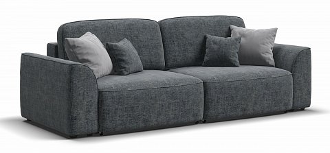 Диван Кинг Шенилл Смарт серый