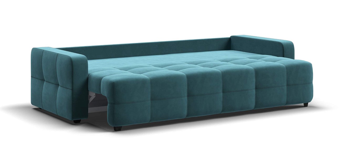 Диван Денди велюр Монолит зеленый