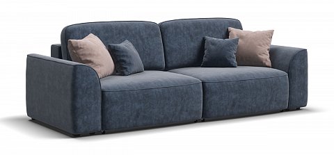 Диван Кинг велюр Роял синий