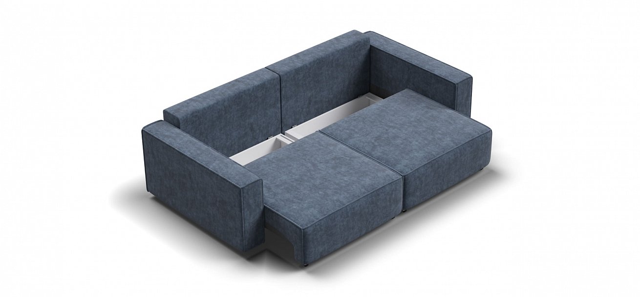 Диван Босс Софт Модуль велюр Роял синий