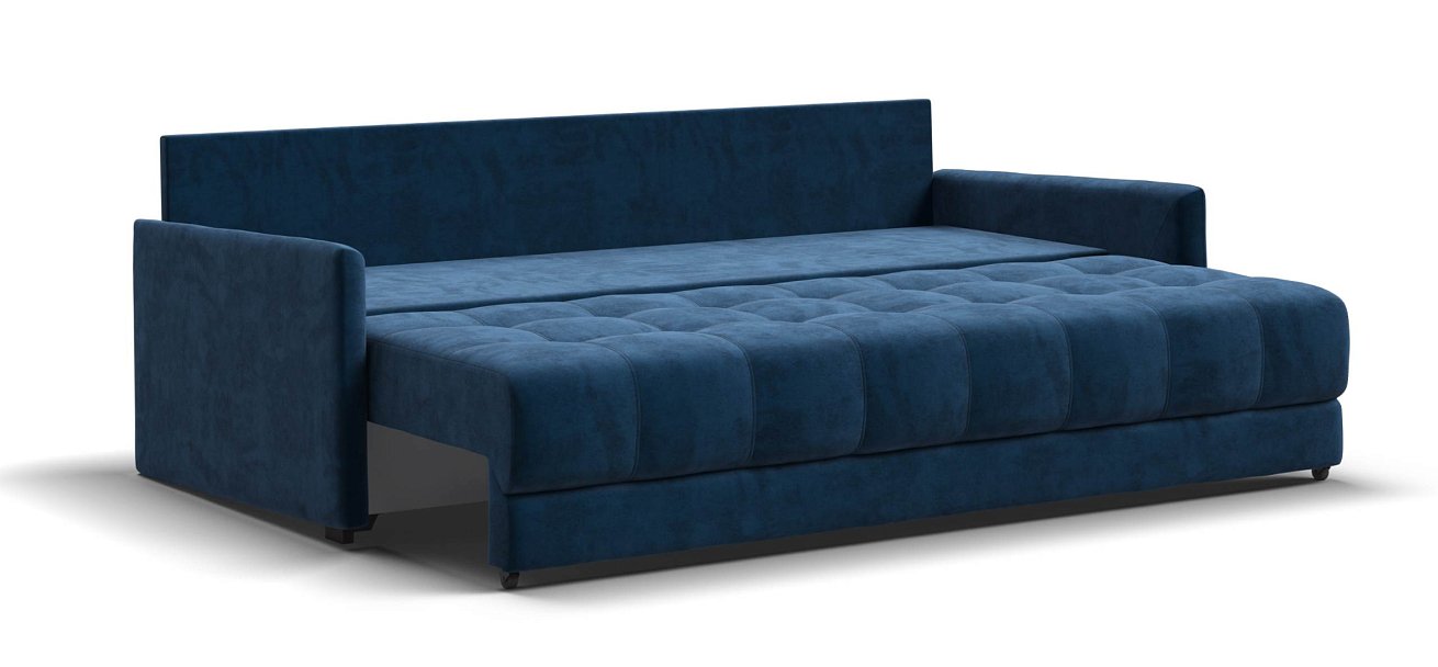 Диван Босс Лофт велюр Монолит синий