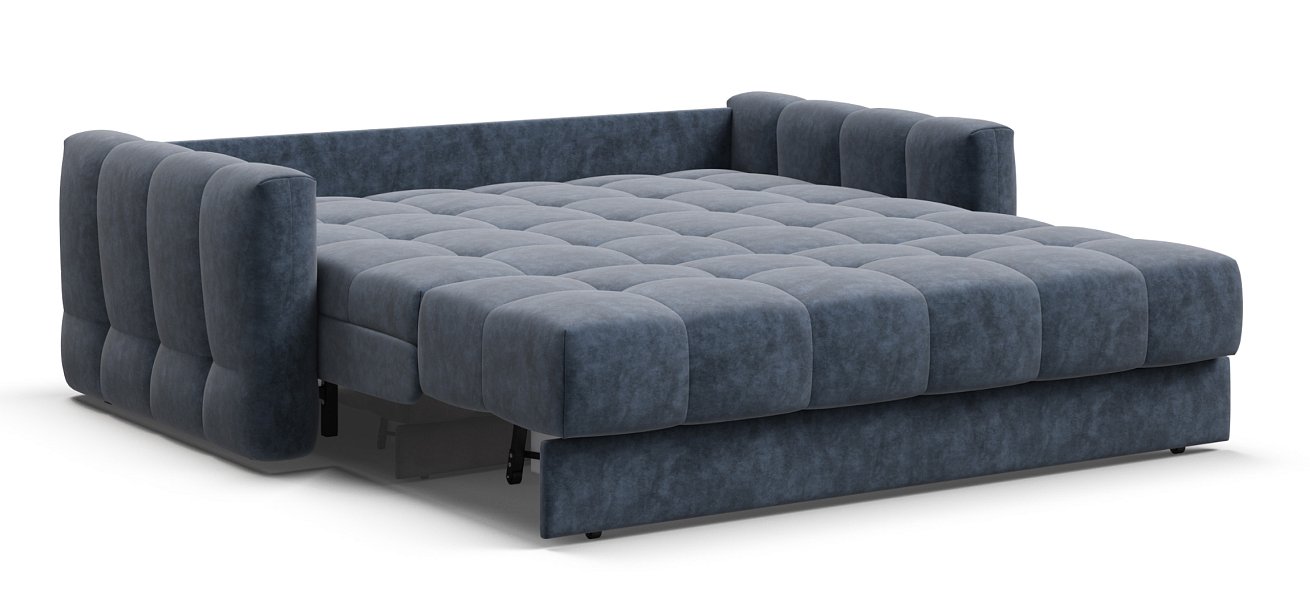 Диван Босс Слип 160 велюр Роял синий