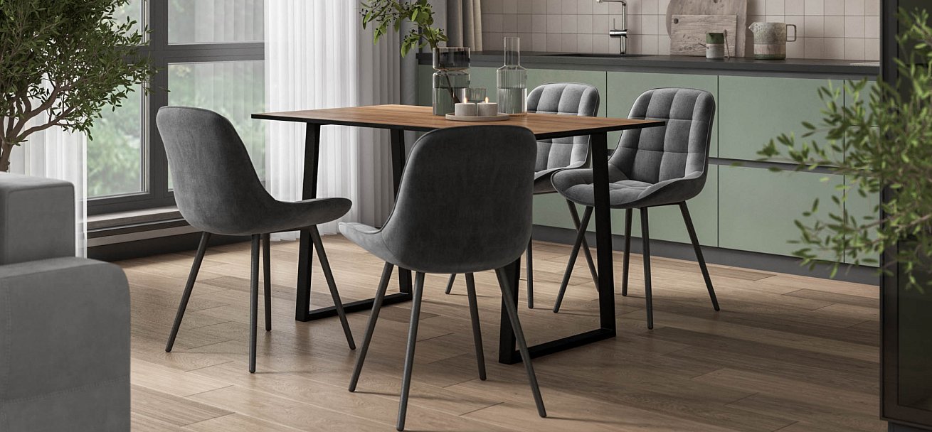 Стол Лофт-125 Крафт табачный