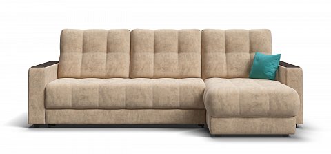 Угловой диван Босс Классик велюр Роял шампань 1