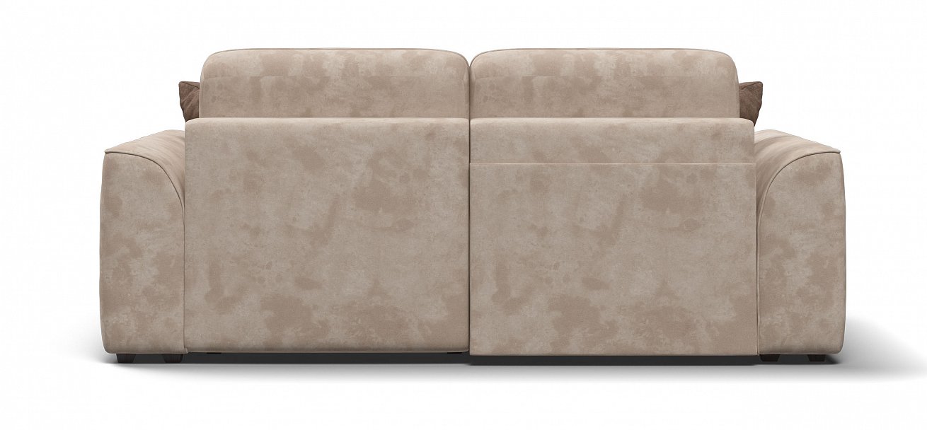 Угловой диван Кинг Модуль велюр Алькантара пепел