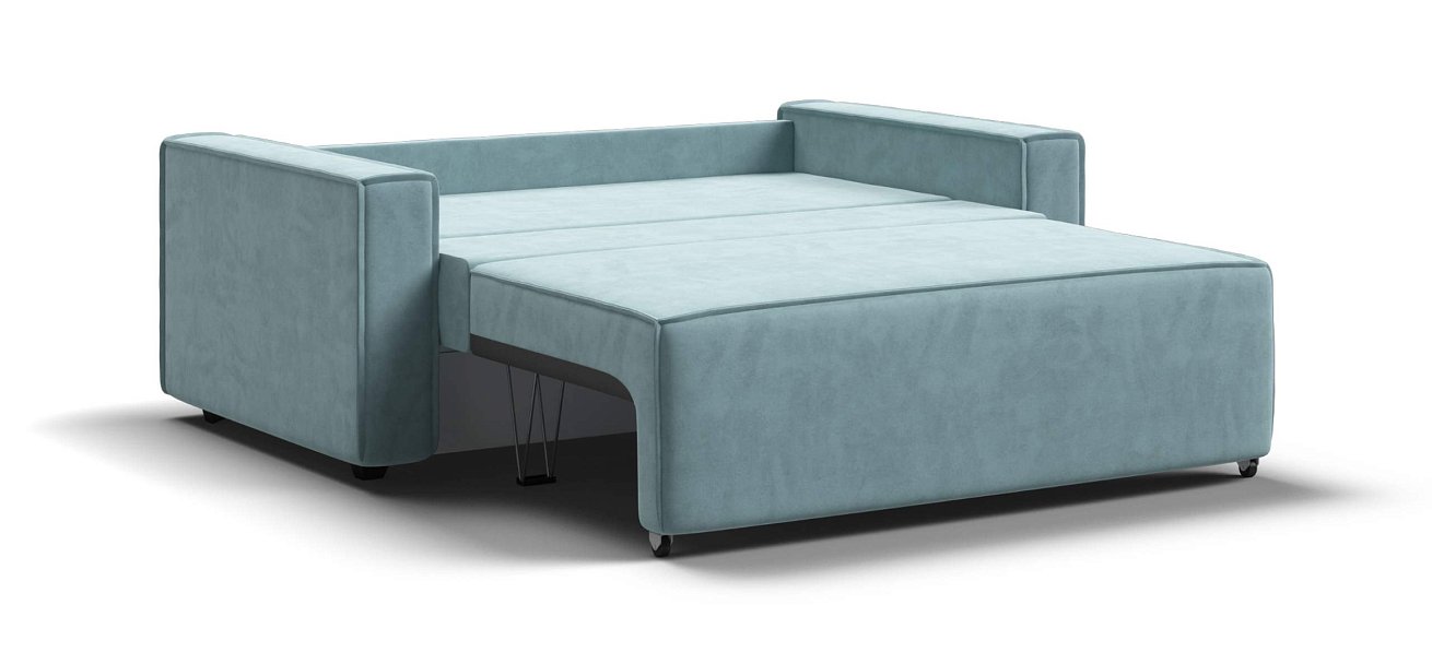 Диван Норд двухместный велюр Монолит аква