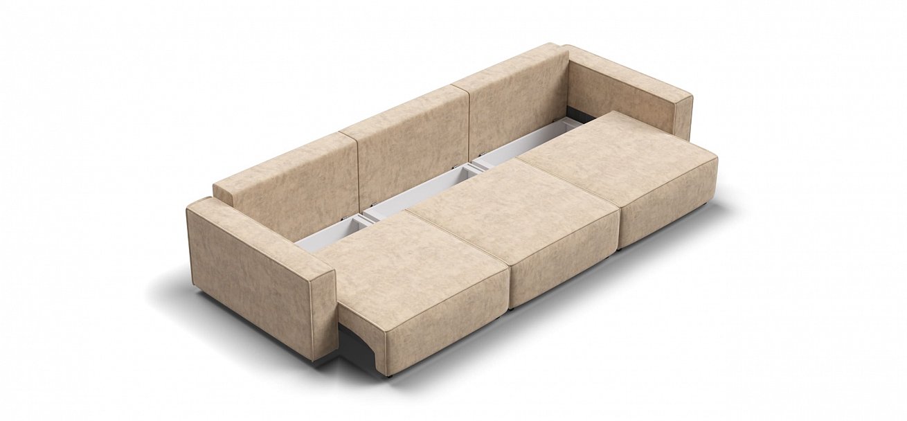 Диван Босс Софт Модуль Макс велюр Роял шампань