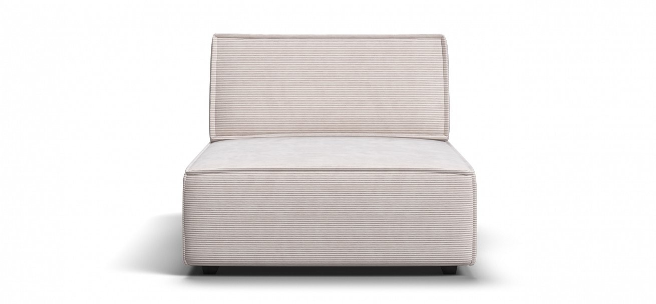 Босс Софт Модуль оттоманка Вельвет Корд бежевый