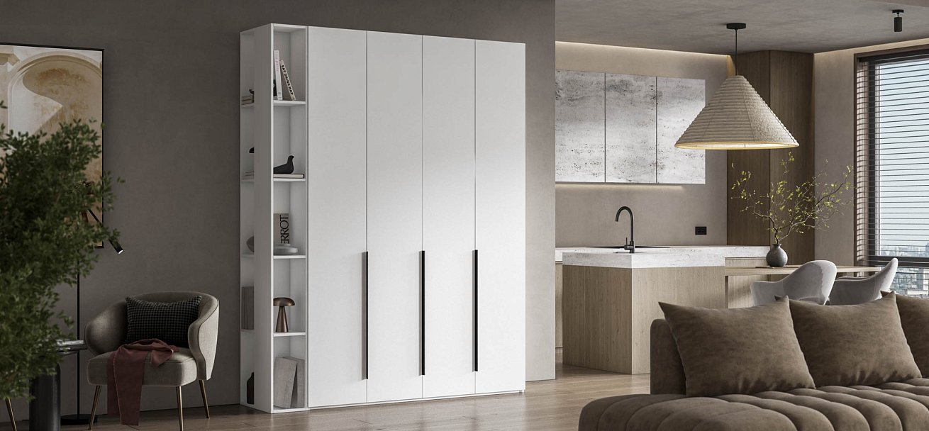 Стеллаж 236 Белый