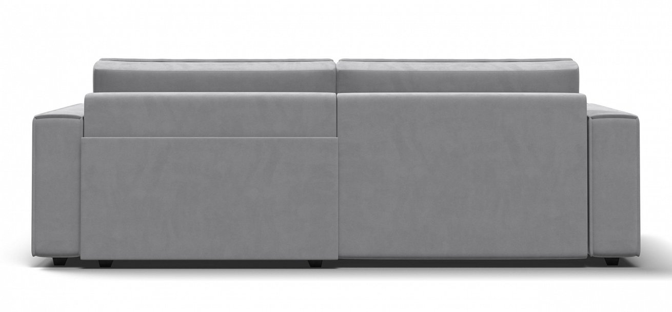 Угловой диван Босс Софт Модуль велюр Монолит сталь