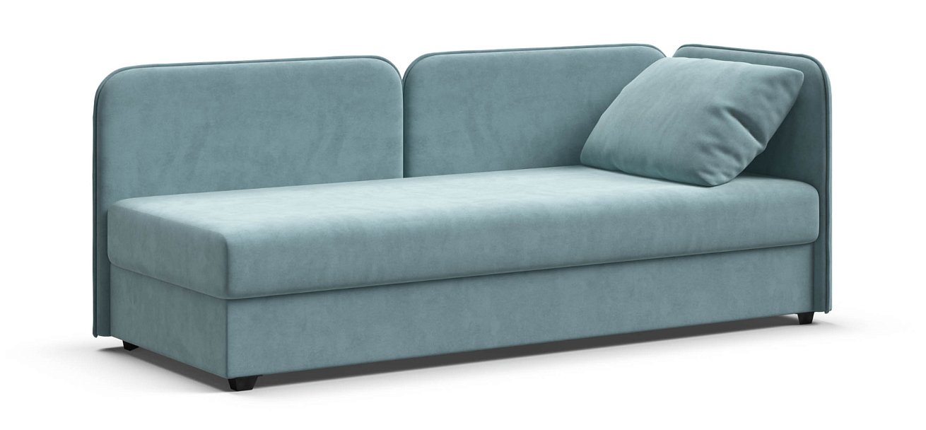 Тахта Ирис велюр Монолит аква