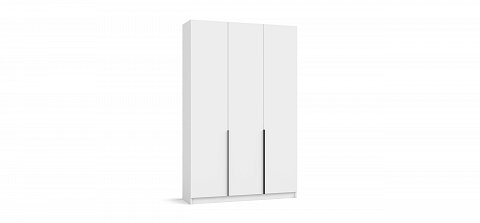 Рим 135 шкаф распашной 3Д 01 Белый 1