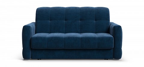 Диван Босс Слип 140 велюр Монолит синий 1