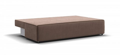 Диван Норд мини велюр Монолит мокко 3