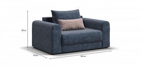 Кресло Ричмонд Модуль велюр Роял синий 1