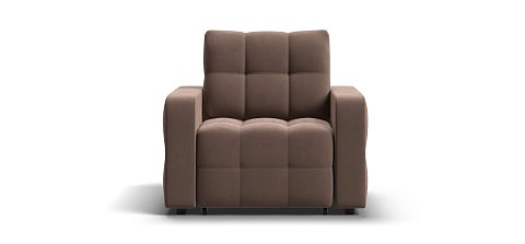 Денди кресло-кровать велюр Монолит мокко 1