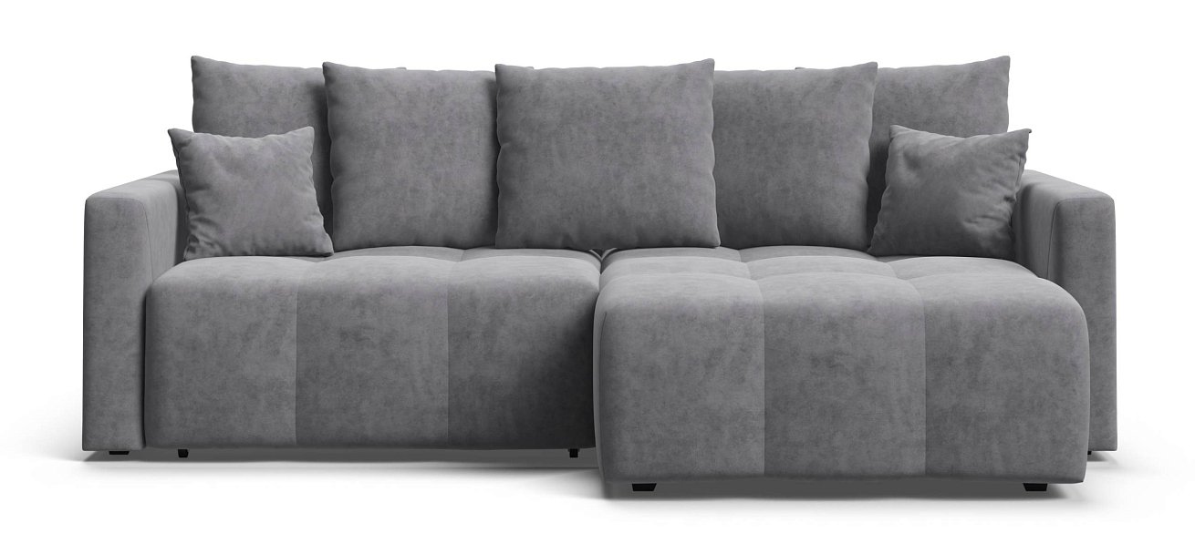 Угловой диван Босс Тренд велюр Роял агат