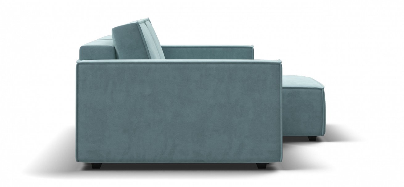 Угловой диван Босс Софт Модуль велюр Монолит аква