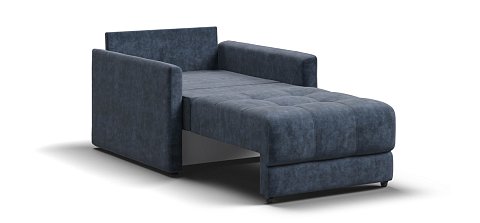 Босс Лофт кресло-кровать велюр Роял синий 3