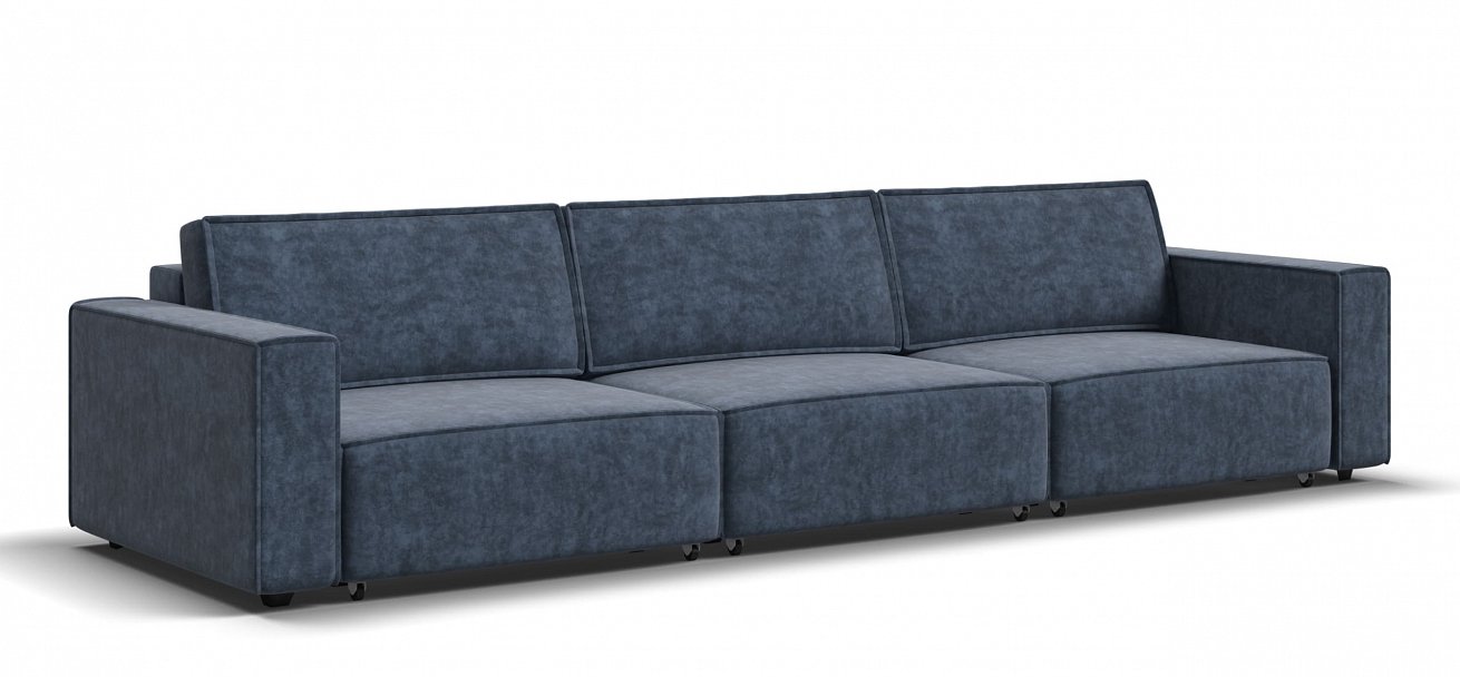 Диван Босс Софт Модуль Макс велюр Роял синий