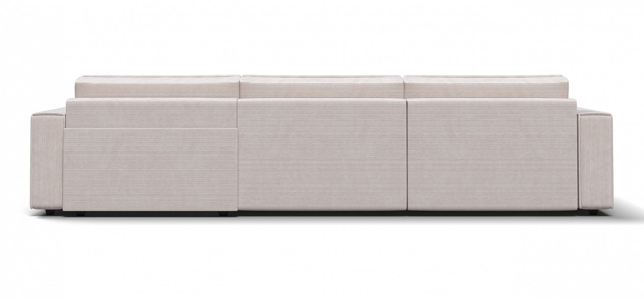 Угловой диван Босс Софт Модуль Макс Вельвет Корд бежевый