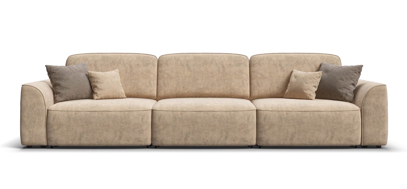 Диван Кинг Макс велюр Роял шампань