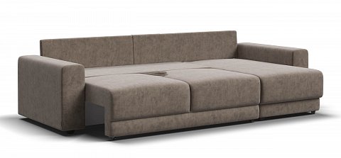 Угловой диван Босс Прайм ХЛ велюр Роял тауп 3