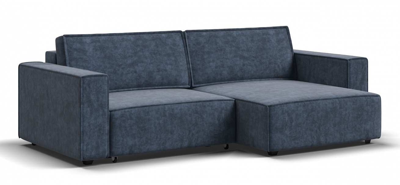 Угловой диван Босс Софт Модуль велюр Роял синий