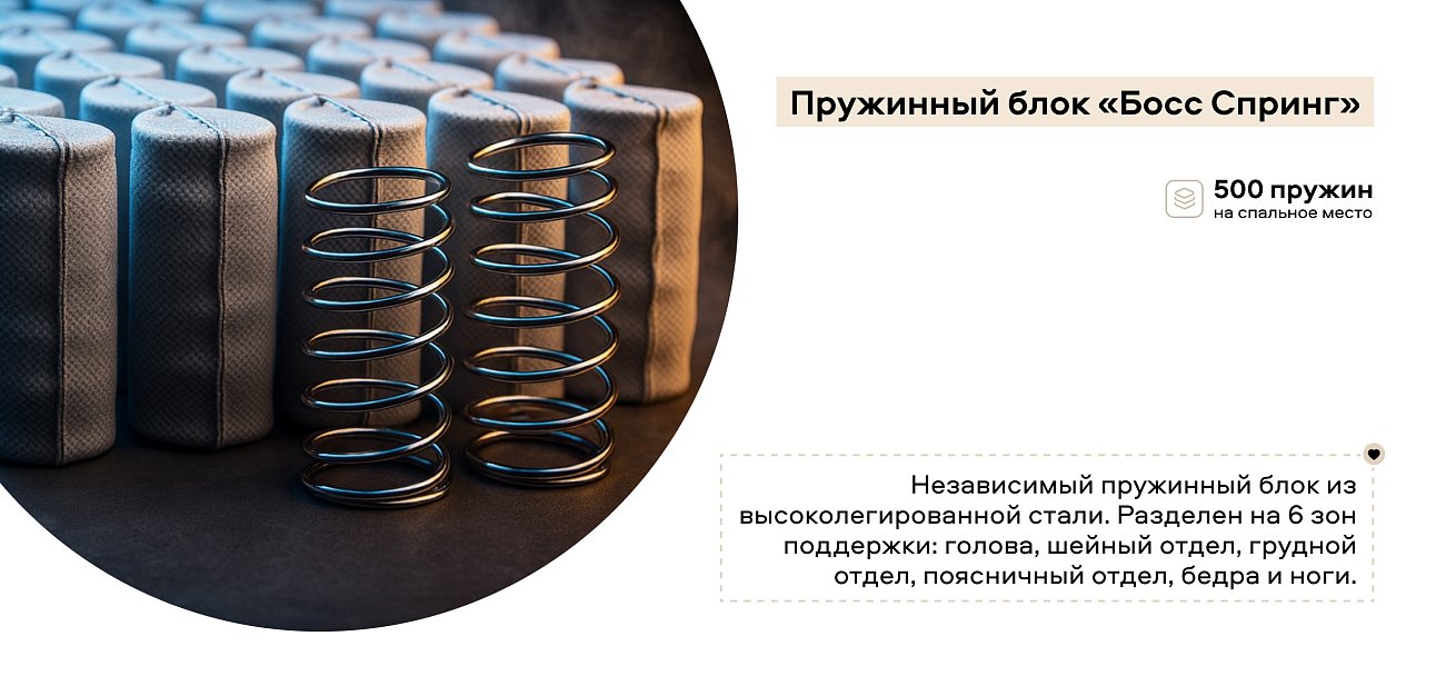 Босс Мини - матрас 90*200