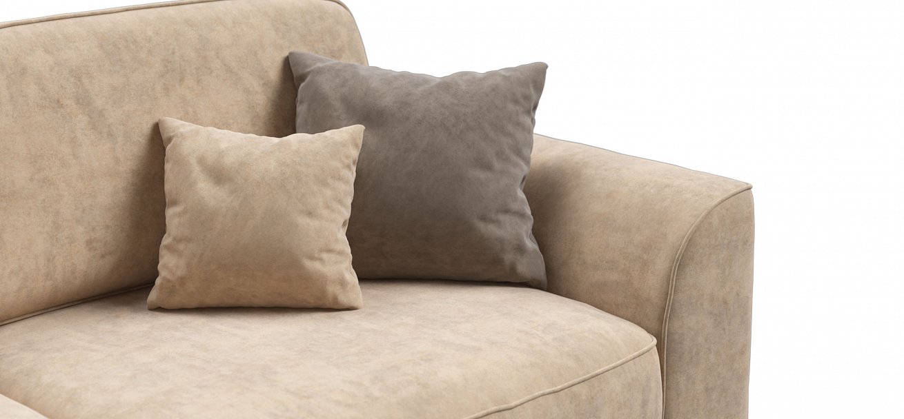 Диван Кинг Модуль велюр Роял шампань