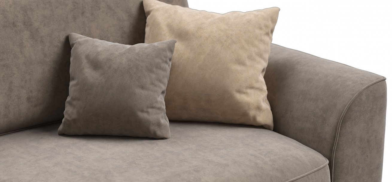 Диван Кинг Модуль велюр Роял тауп