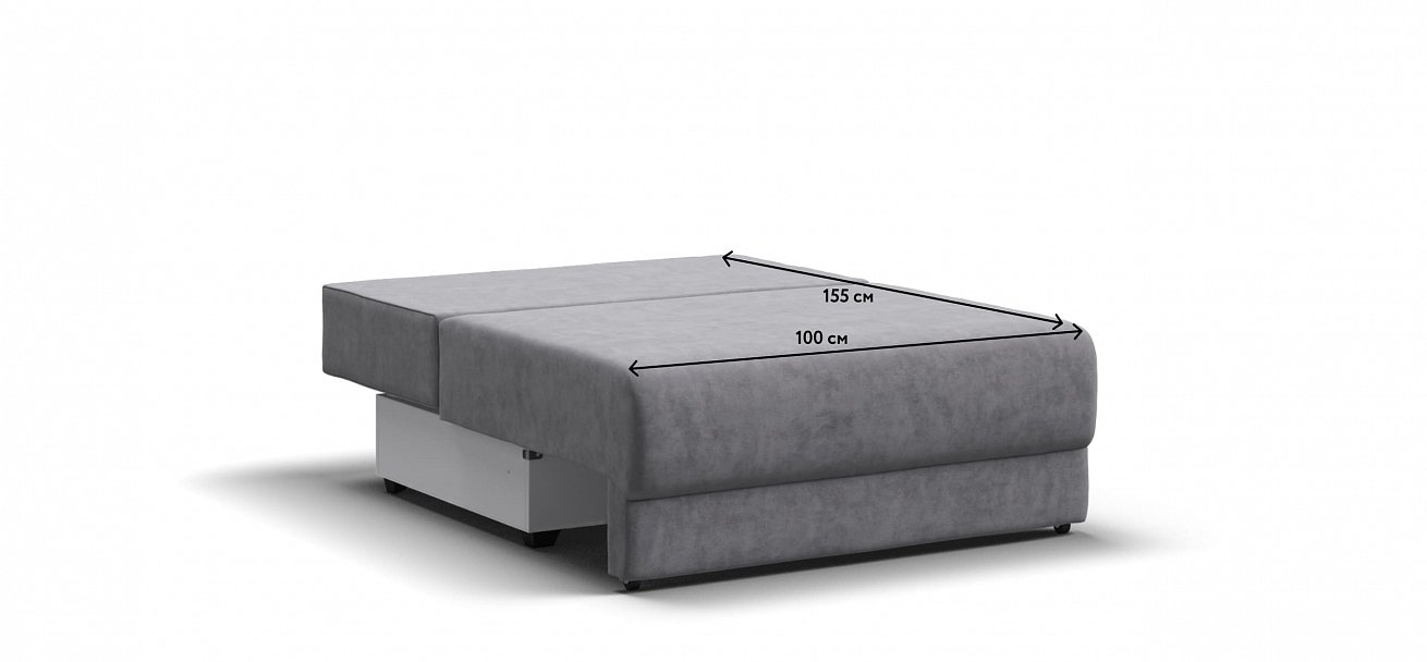 Ричмонд Модуль спальное место велюр Роял агат