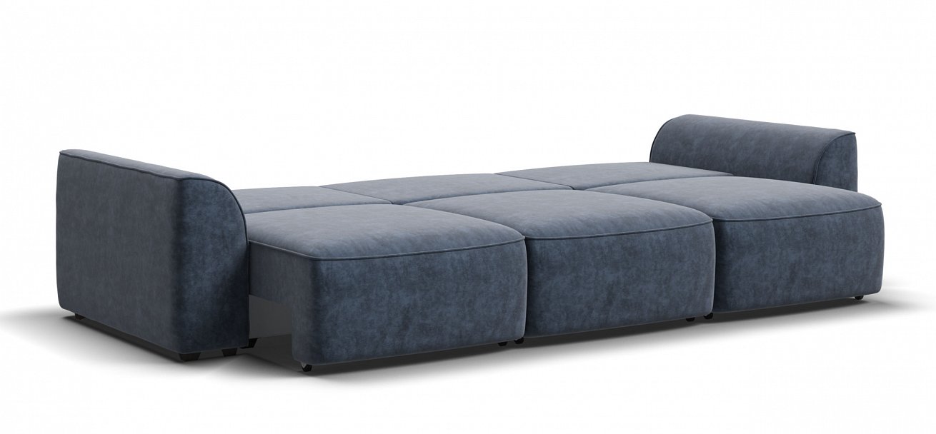 Диван Кинг Модуль Макс велюр Роял синий