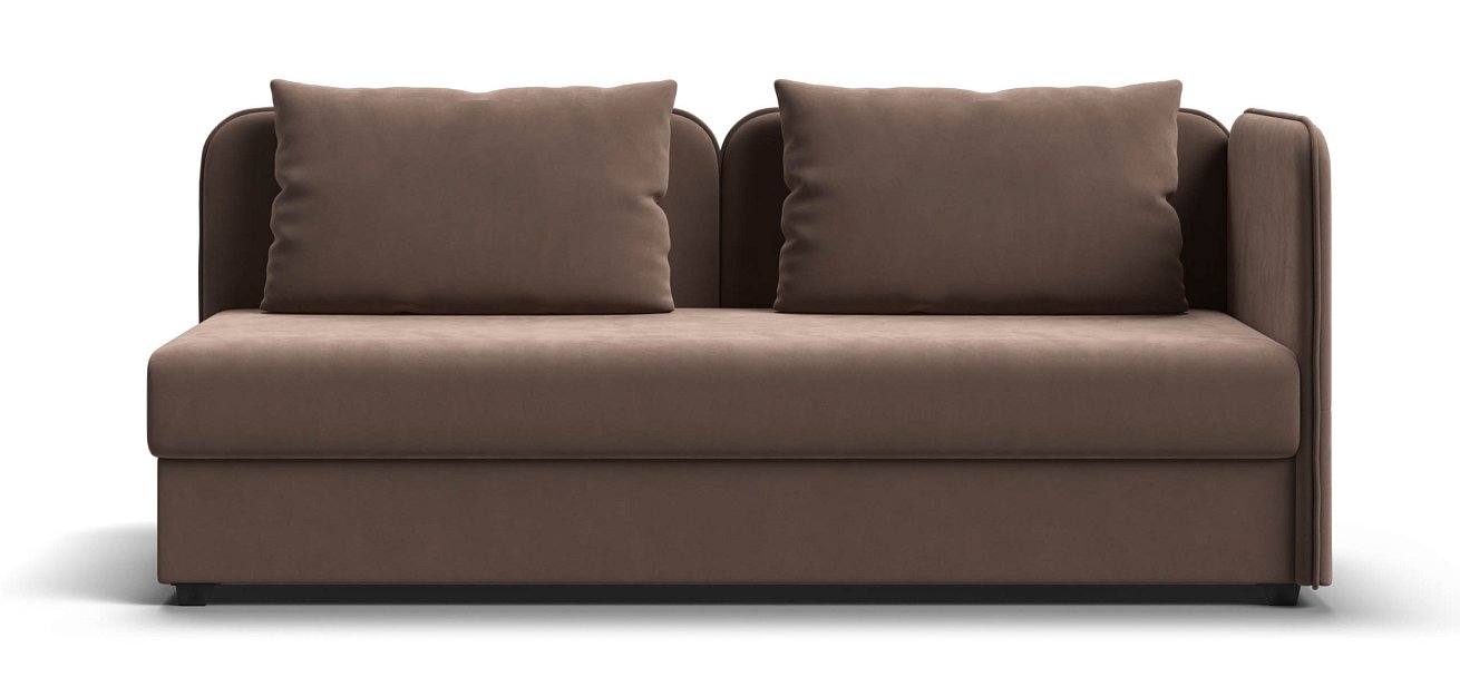 Тахта Ирис велюр Монолит мокко