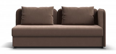 Тахта Ирис велюр Монолит мокко 1